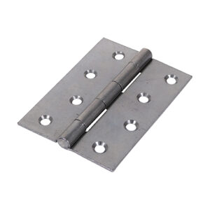 Timco Plain Butt Hinge - Fixed Pin (1838) - Self Colour - 100 x 70 - Bag of 2 - 434025