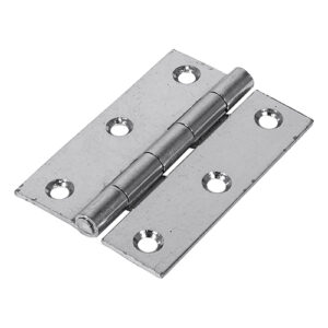Timco Plain Butt Hinge - Fixed Pin (1838) - Zinc - 63 x 44 - Bag of 2 - 434789