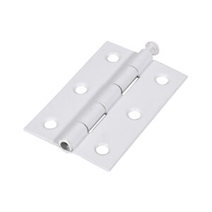 Timco Plain Butt Hinge - Loose Pin (1840) - White - 75 x 50 - Bag of 2 - 434720