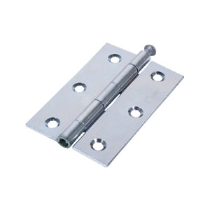 Timco Plain Butt Hinge - Loose Pin (1840) - Zinc - 90 x 60 - Bag of 2 - 434317