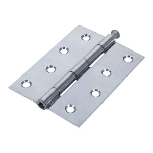 Timco Plain Butt Hinge - Loose Pin (1840) - Zinc - 100 x 71 - Bag of 2 - 434482