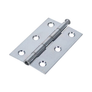 Timco Plain Butt Hinge - Loose Pin (1840) - Zinc - 75 x 50 - Bag of 2 - 434642
