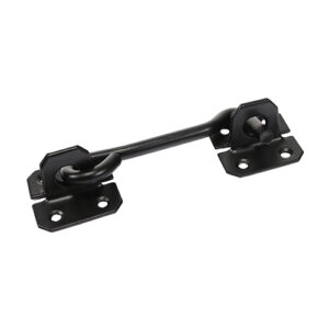 Timco 6" Cabin Hook - Wire Pattern - Black - WCH6BB