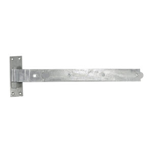 Timco 500mm Cranked Band Hook Plate - Hot Dipped Galvanised - Bag of 2 - HBC500G