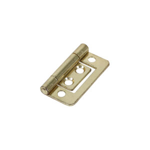 Timco Flush Hinge (105) - Electro Brass - 38 x 28 - Bag of 2 - 434464