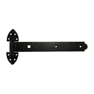 Timco Pair of 300mm Heavy Reversible Hinges - Black - HRH300B