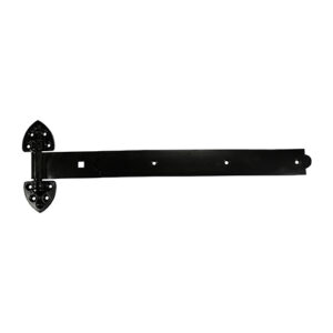 Timco Pair of 400mm Heavy Reversible Hinges - Black - HRH400B