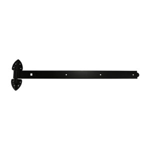 Timco Pair of 1050mm Heavy Reversible Hinges - Black - HRH1050B