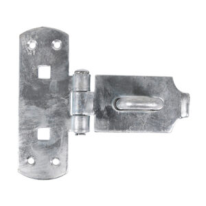 Timco 6" Vertical Pattern Bolt On Hasp & Staple - Heavy Duty - Hot Dipped Galvanised - Pack of 1 - VHS6GB