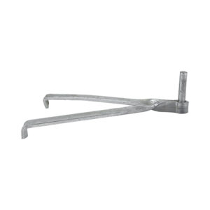Timco 12mm Gate Hooks To Build - Double Brick - Hot Dipped Galvanised - Bag of 2 - GHBDB12G