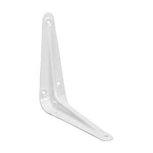 Timco London Pattern Shelf Bracket - White - 125 x 100mm - Pack of 20 - 712523