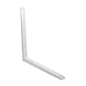 Timco - 712557 - Mitred Shelf Bracket White - 350 x 350mm - 1 EA in Unit