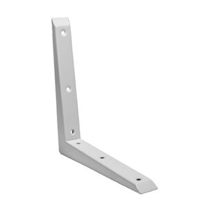 Timco - 712901 - Mitred Shelf Bracket White - 250 x 250mm - 1 EA in Unit