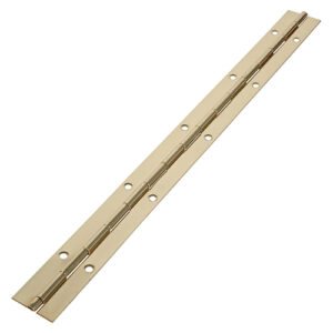 Timco Piano Hinge - Electro Brass - 1800 x 25 - Box of 20 - 434181