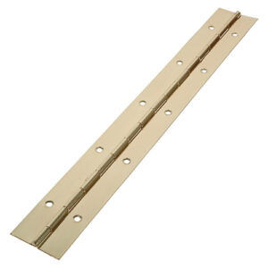 Timco Piano Hinge - Electro Brass - 1800 x 38 - Box of 20 - 434563