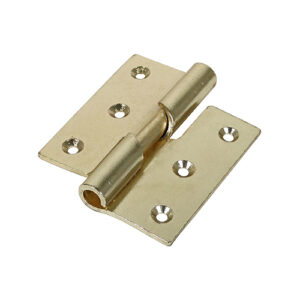 Timco Rising Butt Hinge (466) - Right Hand - Electro Brass - 75 x 72 - Bag of 2 - 434639