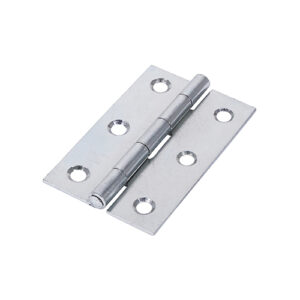 Timco Narrow Plain Butt Hinge (5050) - Zinc - 75 x 48 - Bag of 2 - 434015