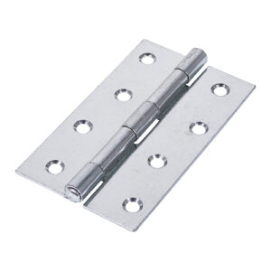 Timco Narrow Plain Butt Hinge (5050) - Zinc - 100 x 58 - Bag of 2 - 434255