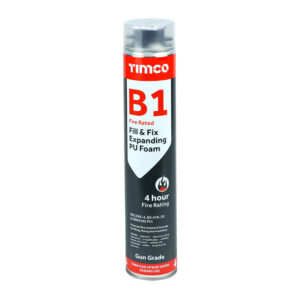 Timco B1 Fill & Fix Expanding PU Foam - Gun Grade 750ml - 247760