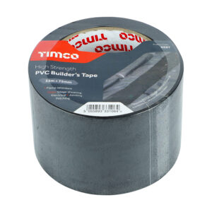 Timco - HSBT - HS Builders Tape Black - 33m x 75mm - 1 EA in Roll