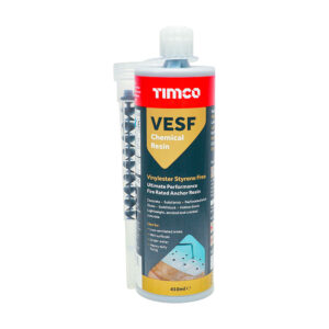 Timco VESF Vinylester SF Chemical Resin 410ml - Pack of 1 - VESF410