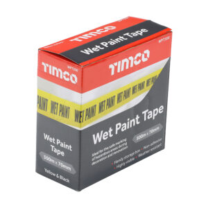 Timco Wet Paint Tape - 70mm x 500m - 1 Roll in Box - WPT500