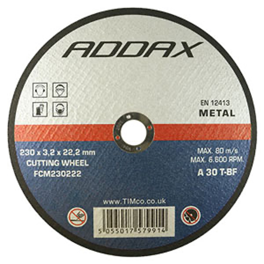 Bonded Abrasive Disc - For Cutting - Online Fixings