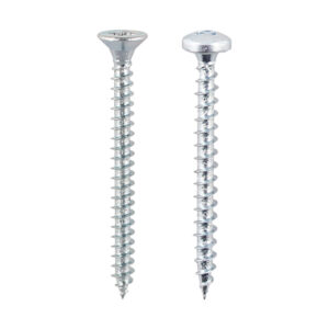 Solo Woodscrew - Zinc
