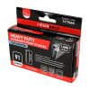 377666_w2 Heavy Duty Staples - Divergent Point - Galvanised 22mm - Box