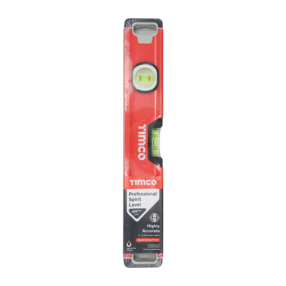 Professional Spirit Level - Box Beam 400mm