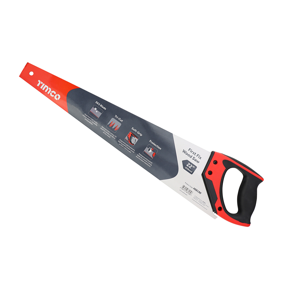 First Fix Wood Saw 22" - packet