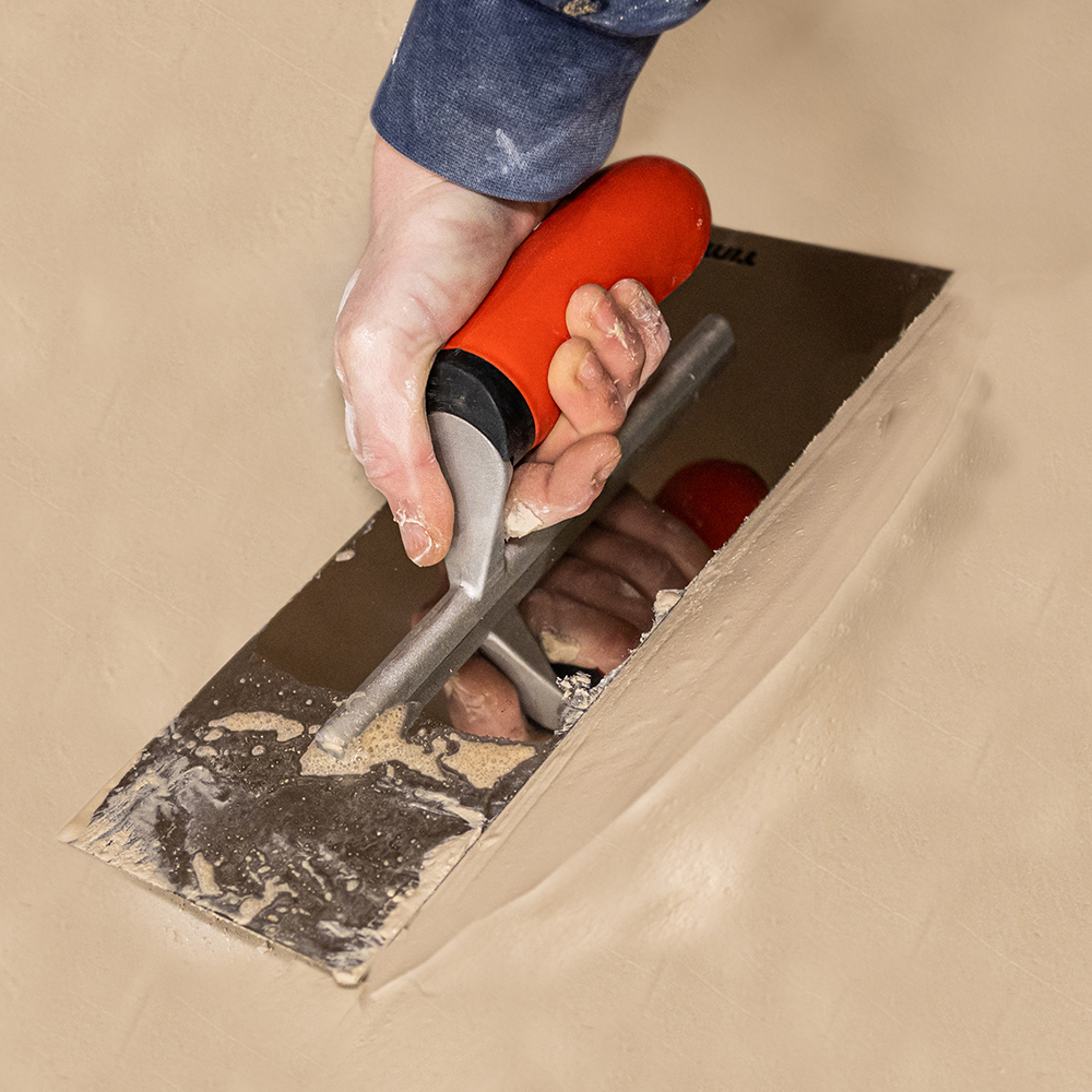 Professional Plasterers Trowel - Stainless Steel 5 x 18" - lifestyle