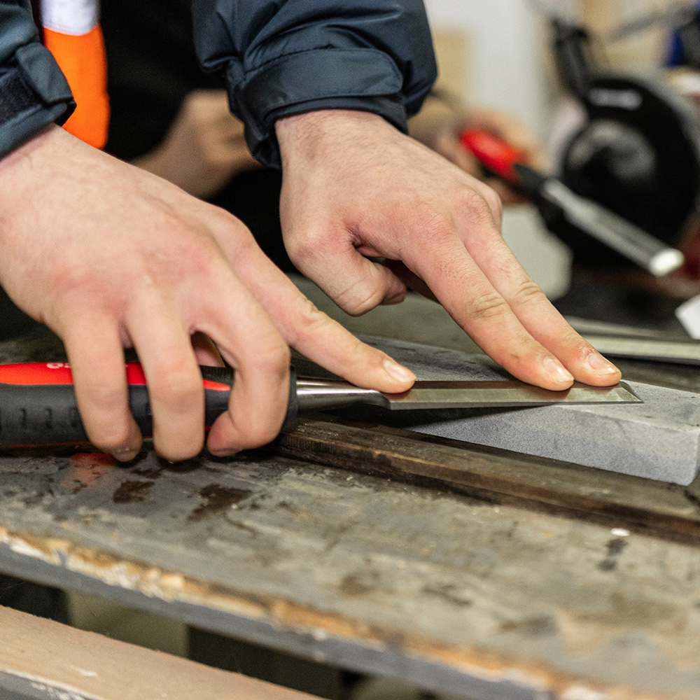 Bevel Edge Wood Chisel 6mm - lifestyle