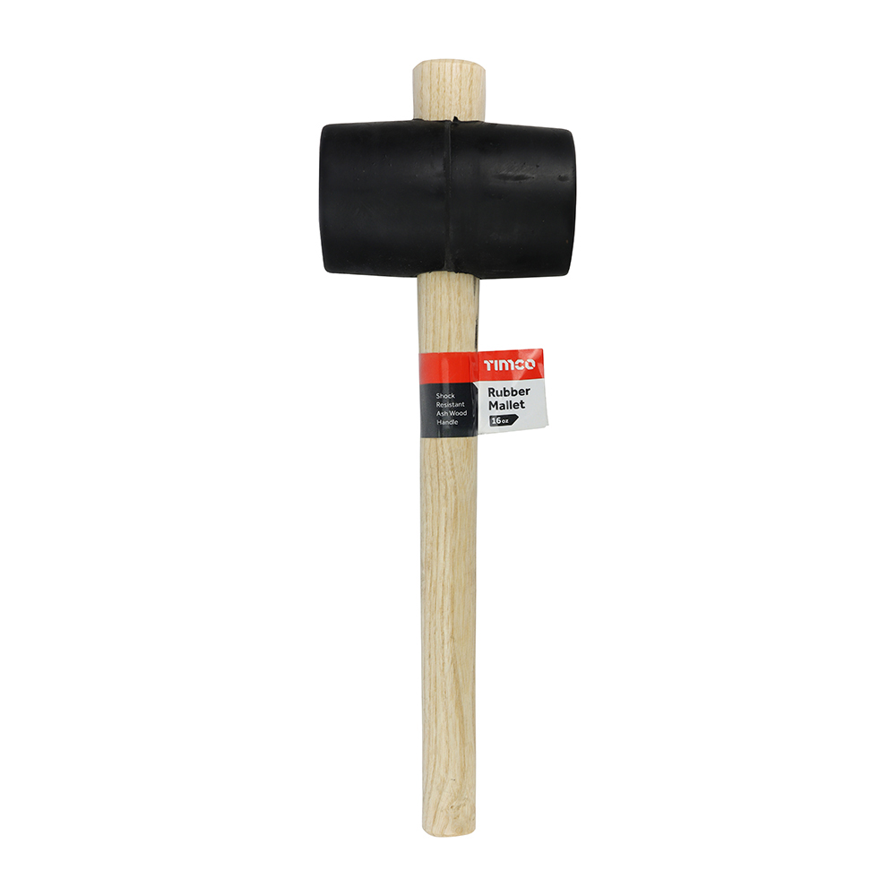Rubber Mallet - Black 16oz