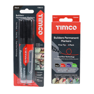 Builders Permanent Markers