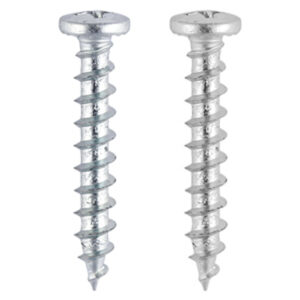 Shallow Pan with Serrations, Single Thread, Gimlet Tip