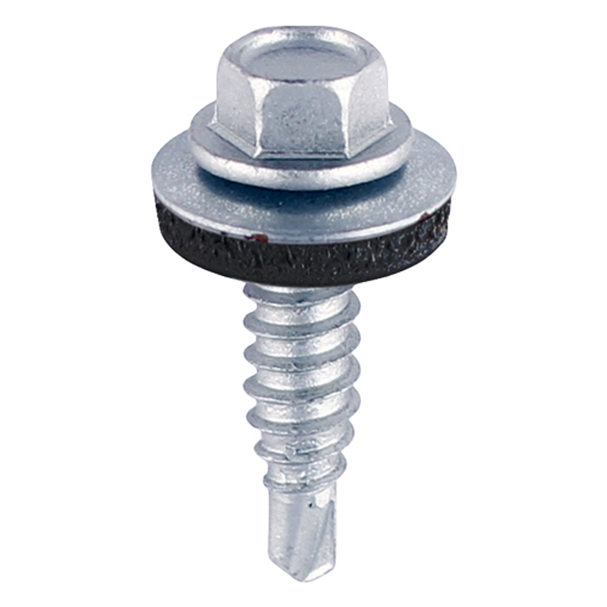 Stitching Screws - Hex - For Sheet Steel - Zinc - with EPDM Washer 6.3 x 22 Stitching Screws - Hex - For Sheet Steel - Zinc - with EPDM Washer 6.3 x 22