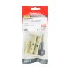 200020P_w2 Door Rack Bolts - Electro Brass 60mm - In TIMpac