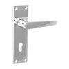 Shop Victorian Straight Lock Handles - Polished Chrome