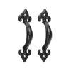 Shop Fleur De Lys Pull Handle - Antique Black 4"