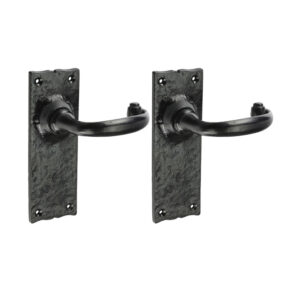 Shop Traditional Lever Latch Handles - Antique Black
