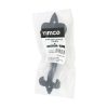 Timco 6" Fleur De Lys Pull Handle Antique Black