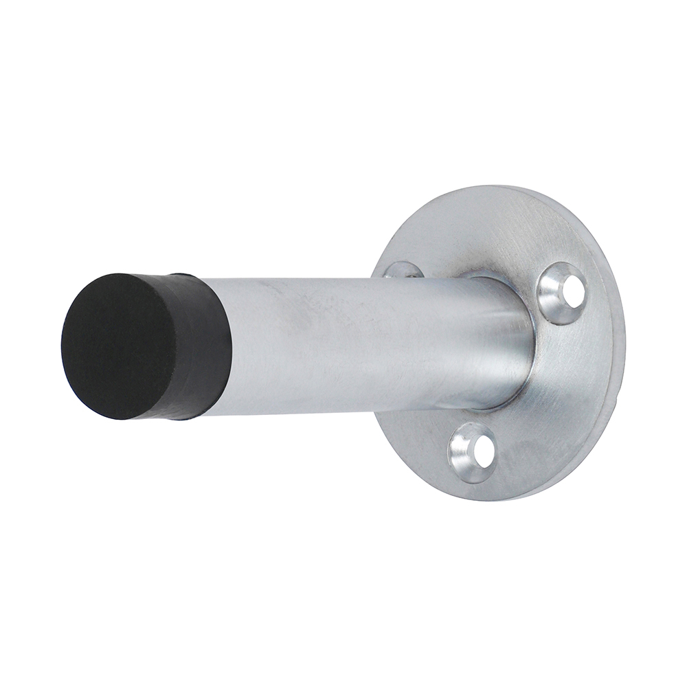 Shop Projection Door Stop - Satin Chrome