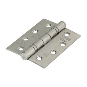 Shop Grade 13 Fire Door Hinges - Polished Stainless Steel 101 x 76 x 3