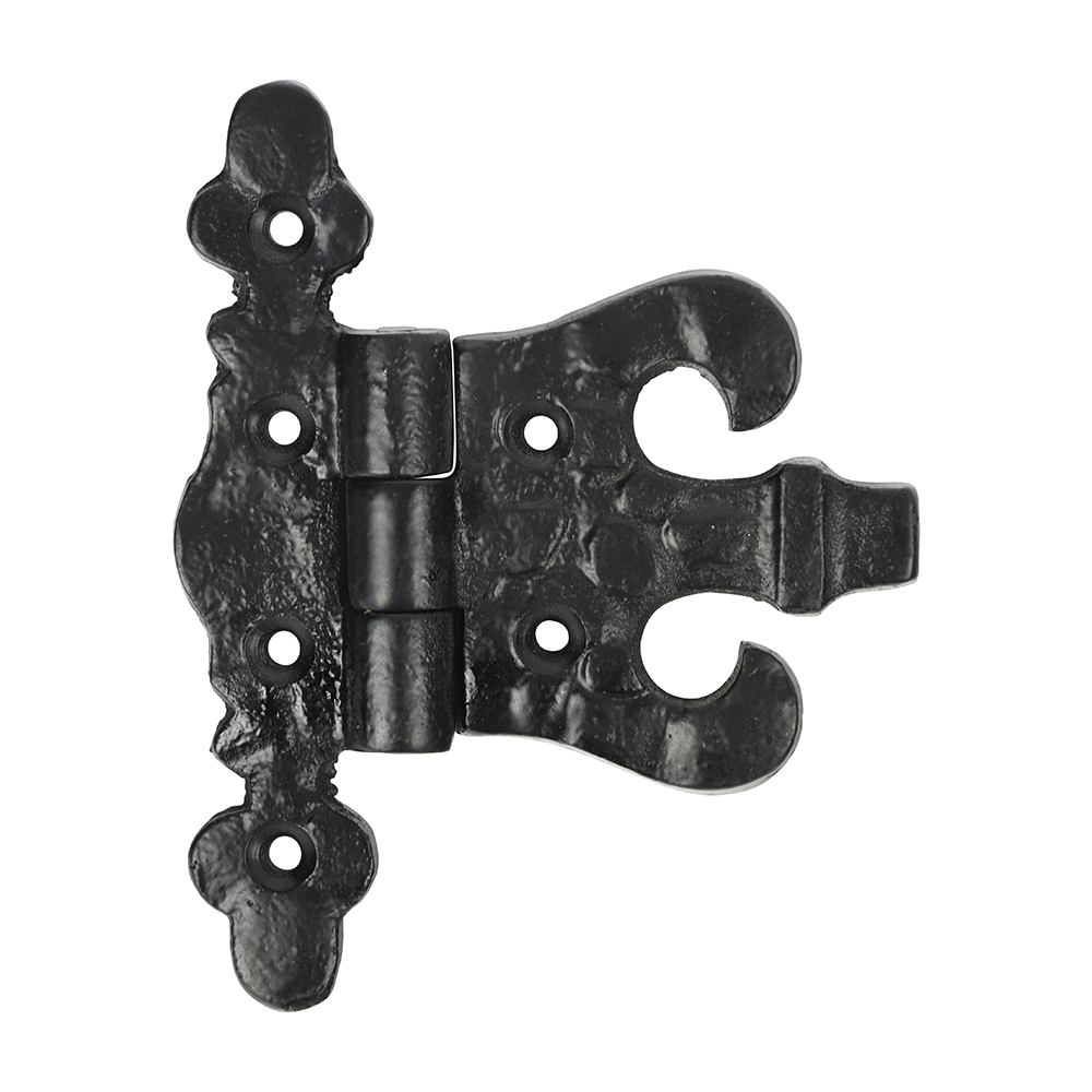 Shop Pair of Unequal Hinges - Antique Black 85mm