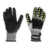 Shop Impact Cut Glove - Sandy Nitrile Coated HPPE Fibre and Glass Fibre Gloves with TPR Pads