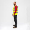 Hi-Visibility Executive Vest - Yellow - side view