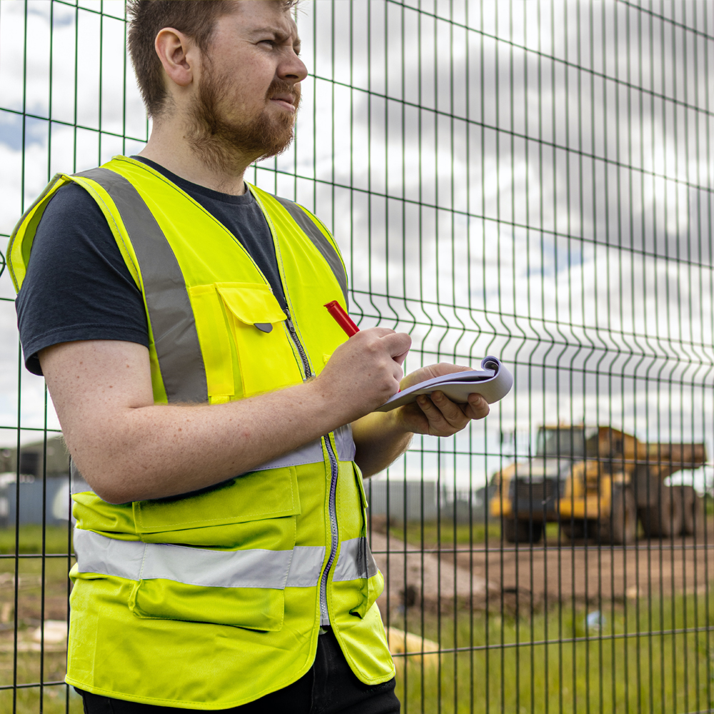Hi-Visibility Executive Vest - Yellow - lifestyle