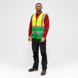 Shop Hi-Visibility Executive Vest - Yellow & Green