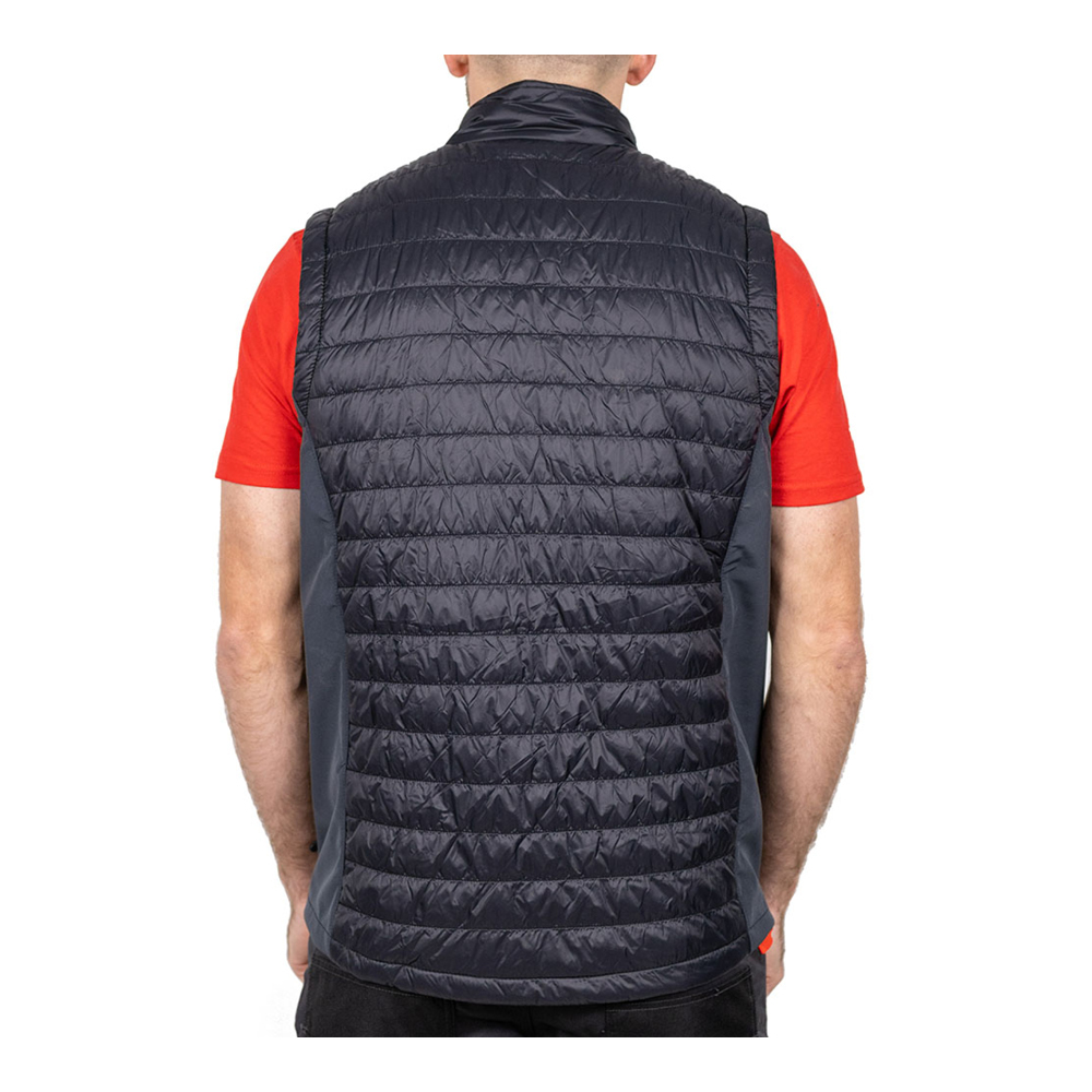 Padded Bodywarmer - Grey/Black Back